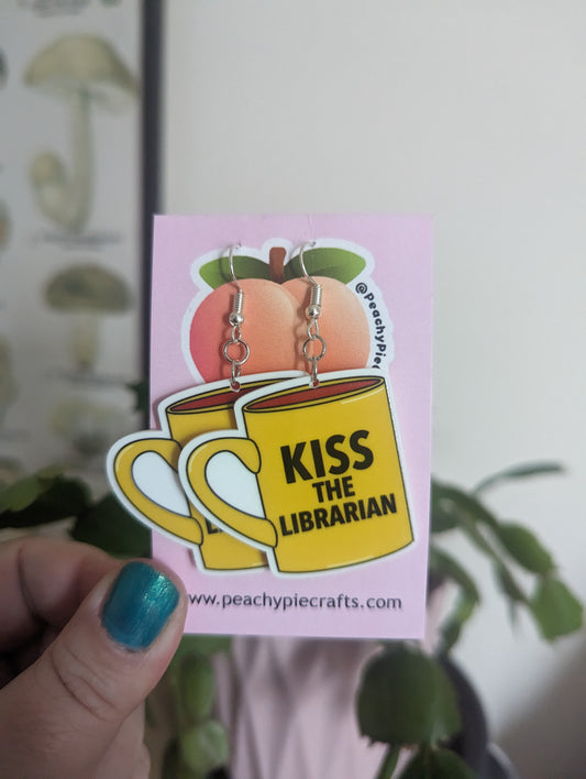 Kiss the Librarian Earrings